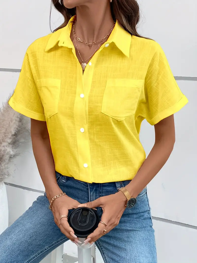 Blusa Blanca Silueta-Favorecedora