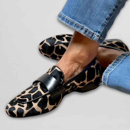 Mocasines Estampado Animal Chic
