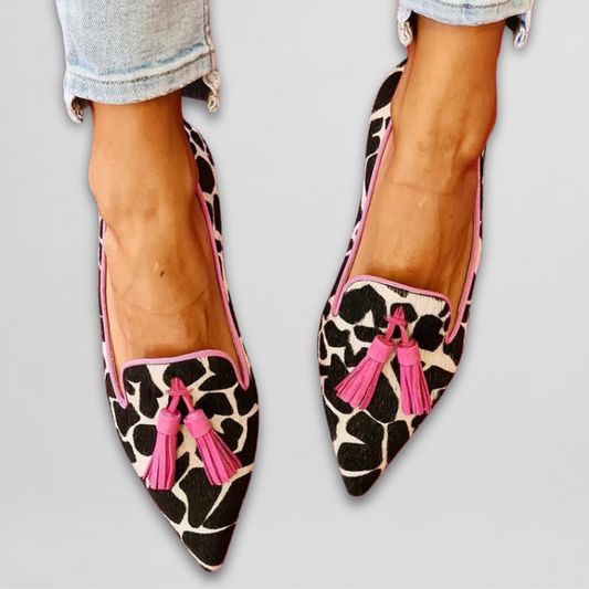 Mocasines Isa Animal-Print
