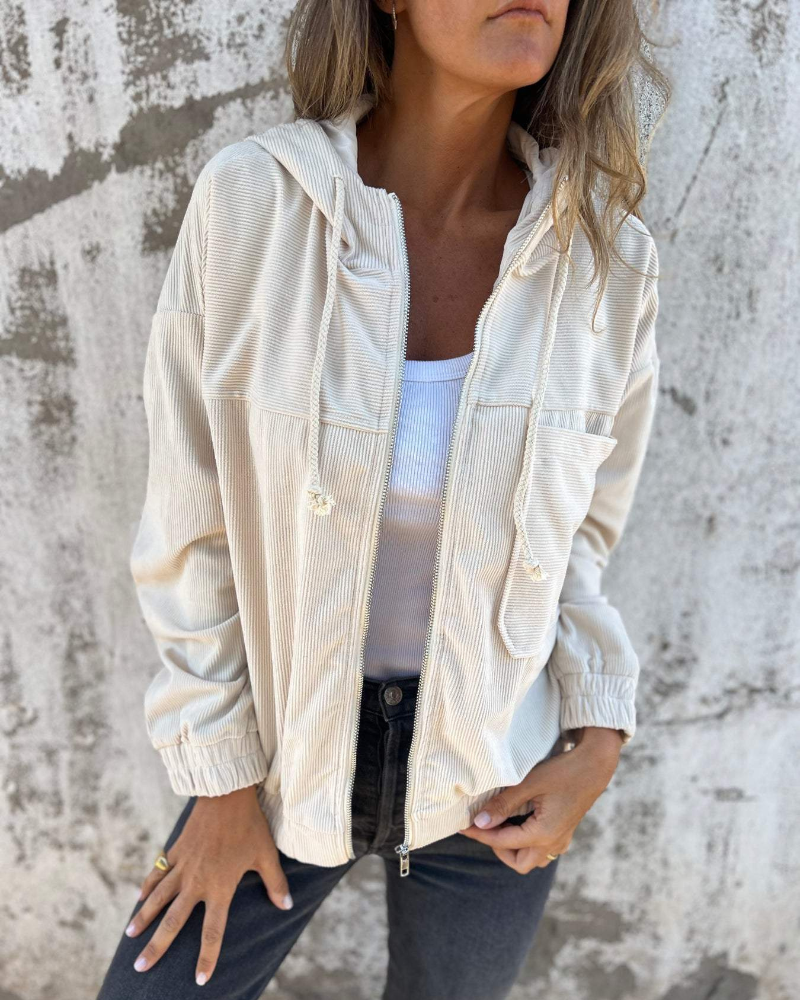 Chaqueta Pana Cálida