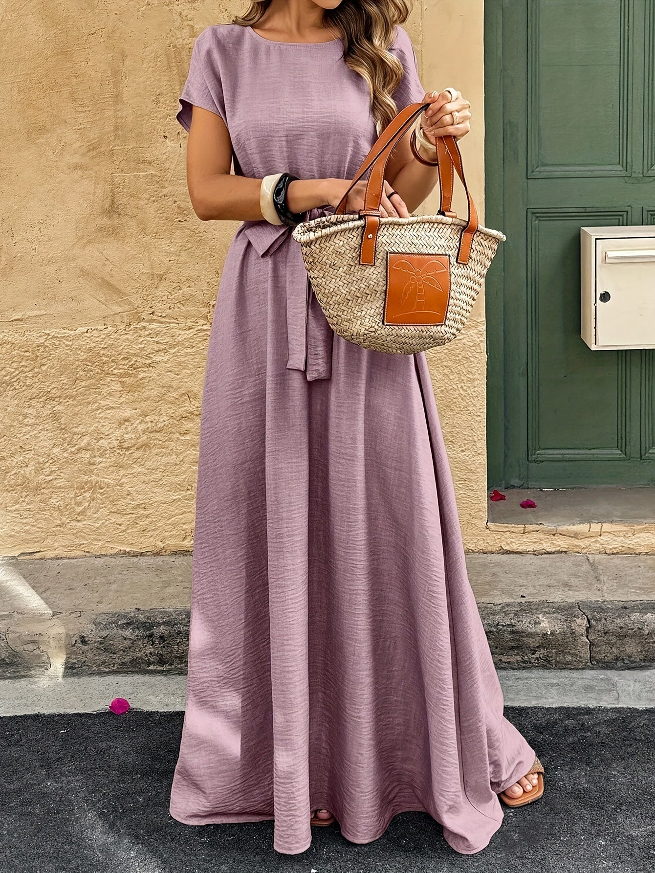 Vestido Midi Silueta-Esbelta