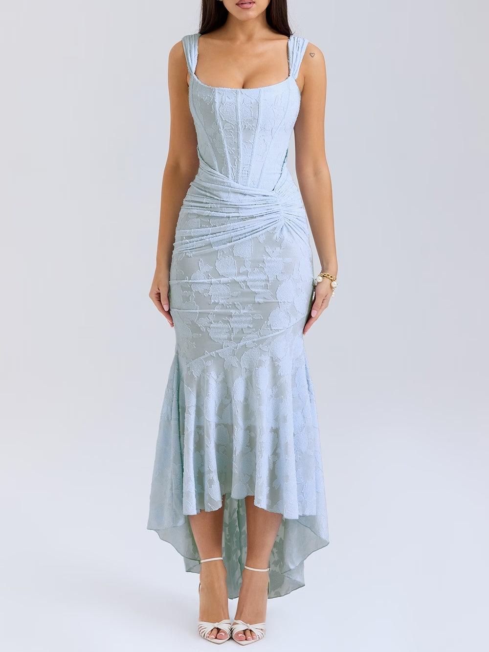 Vestido Floral Escultor Maxi