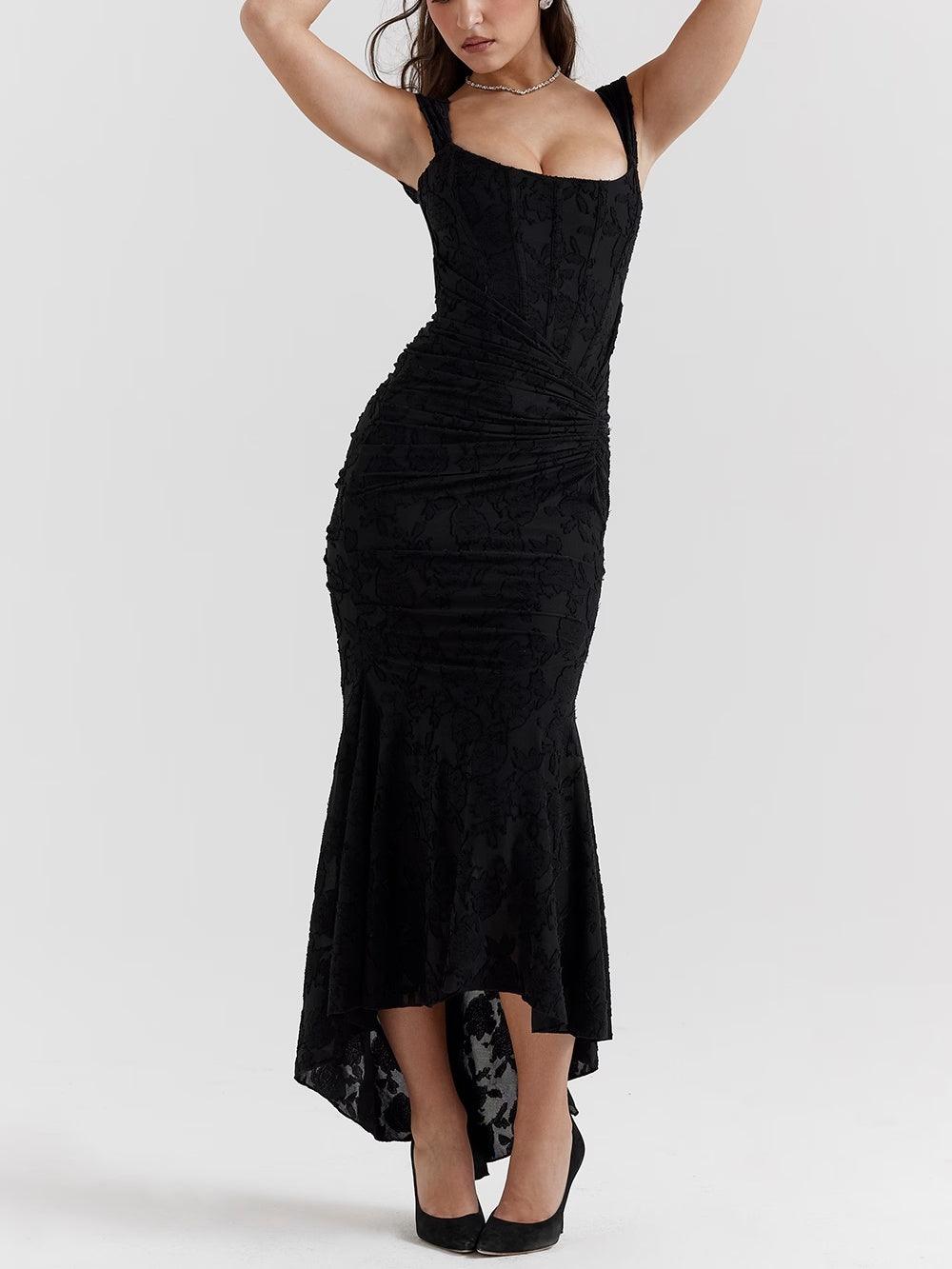 Vestido Floral Escultor Maxi