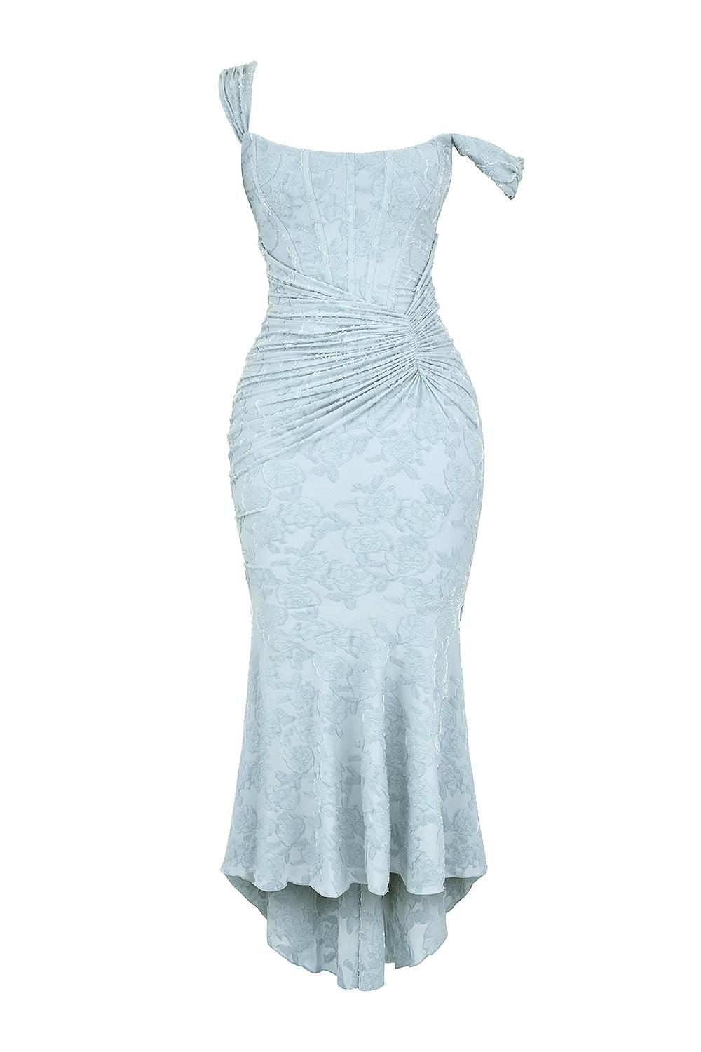 Vestido Floral Escultor Maxi