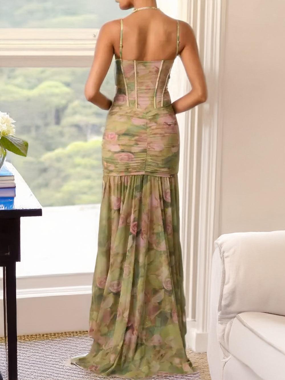 Vestido Escultural Floral
