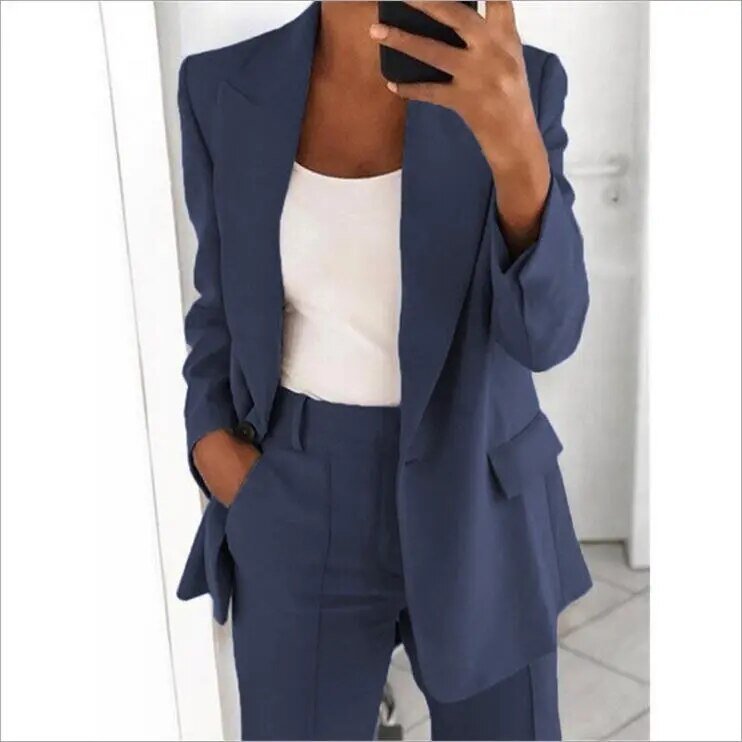 Elegante Traje-Femenino 2 Piezas