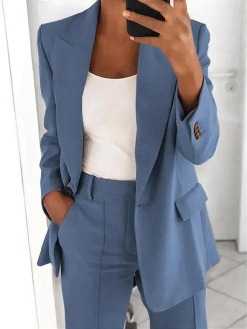 Elegante Traje-Femenino 2 Piezas
