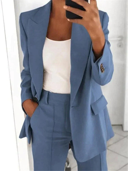 Elegante Traje-Femenino 2 Piezas