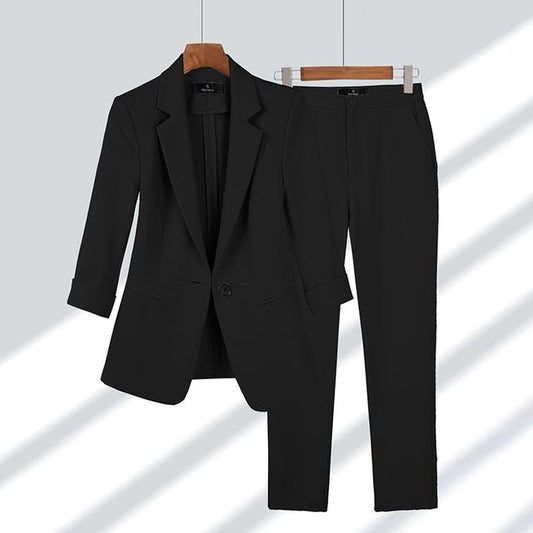 Elegancia Clásica Blazer & Pantalón