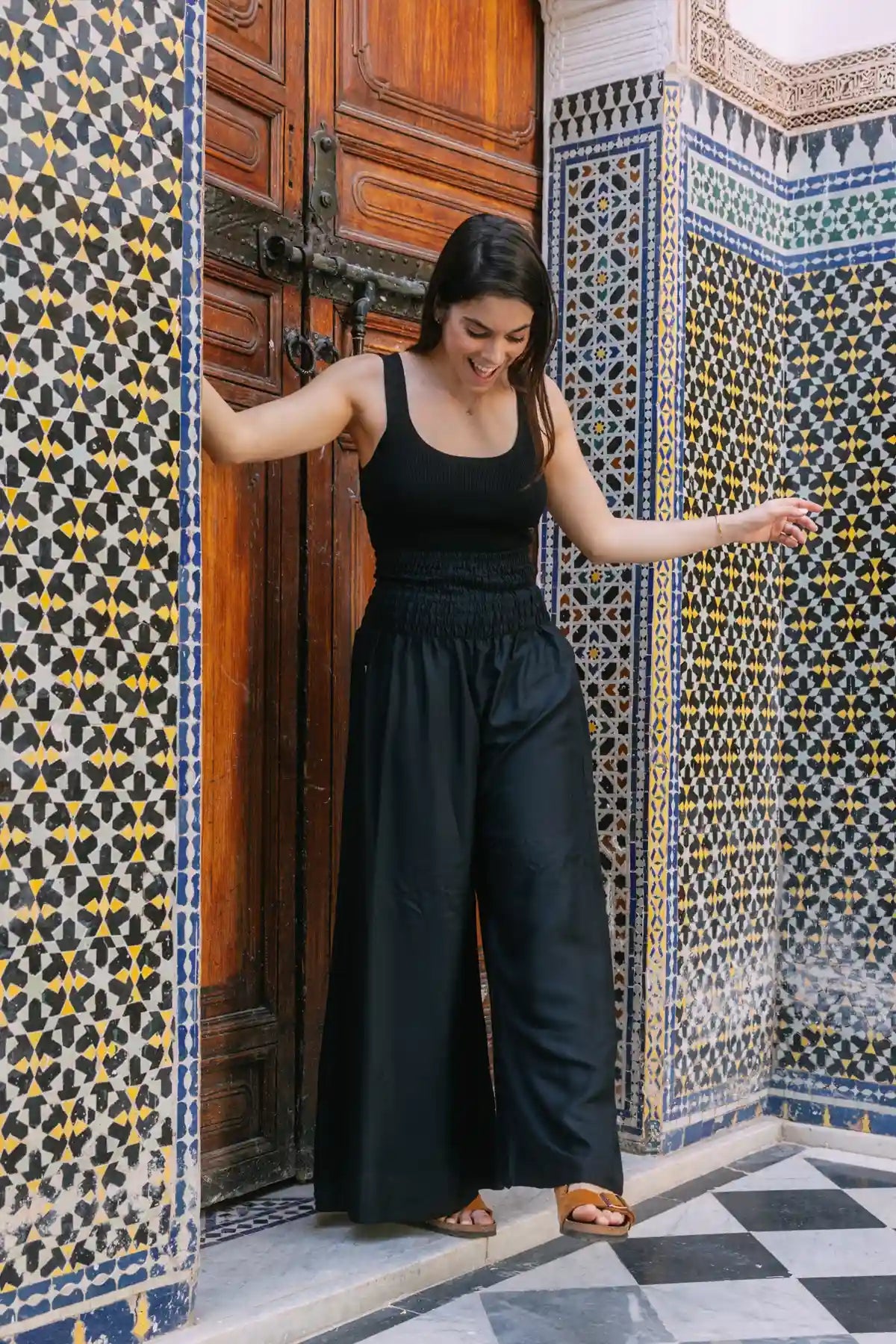 Pantalón Palazzo Ultra-Ligero