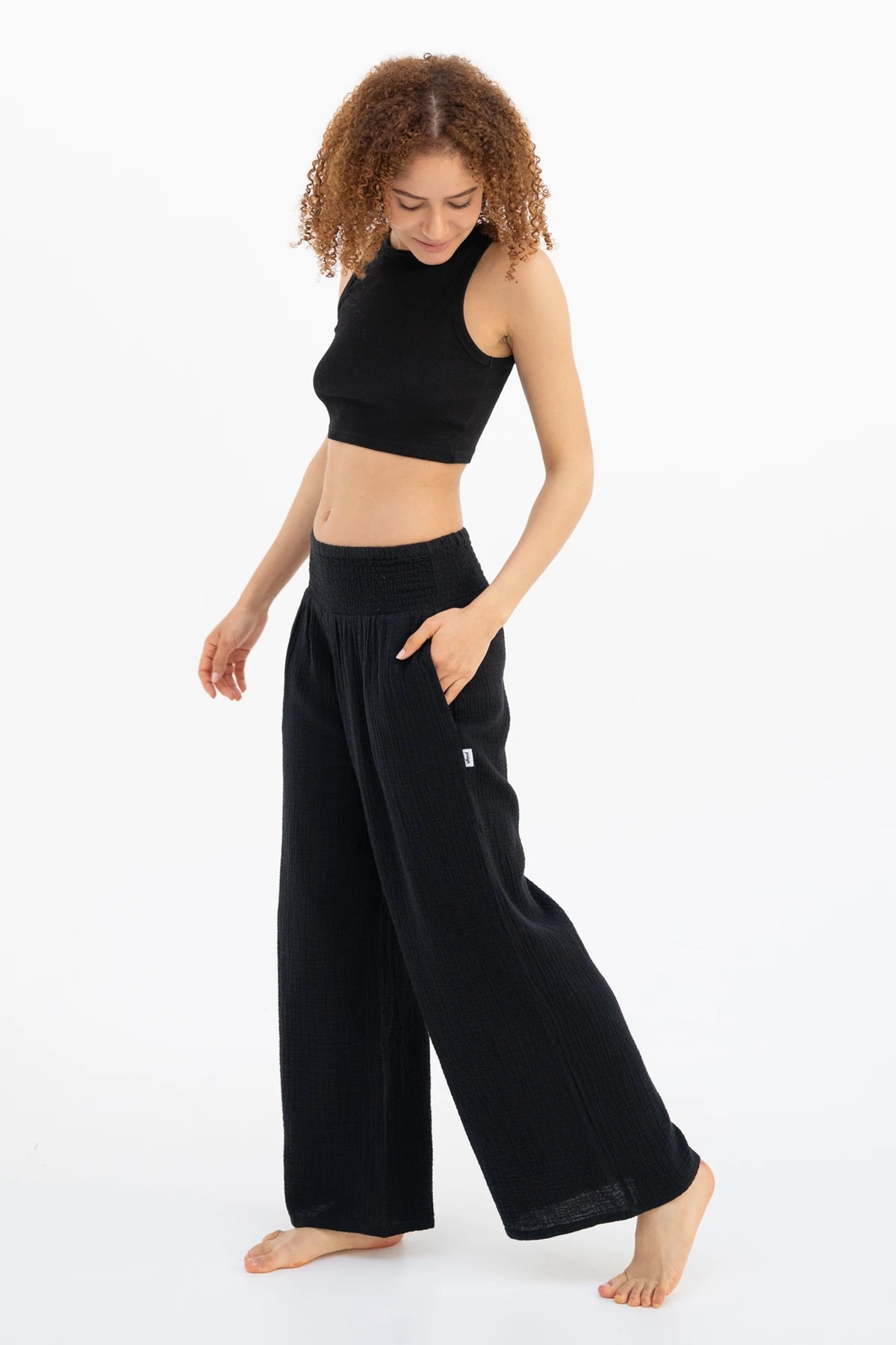 Pantalón Palazzo Ultra-Ligero