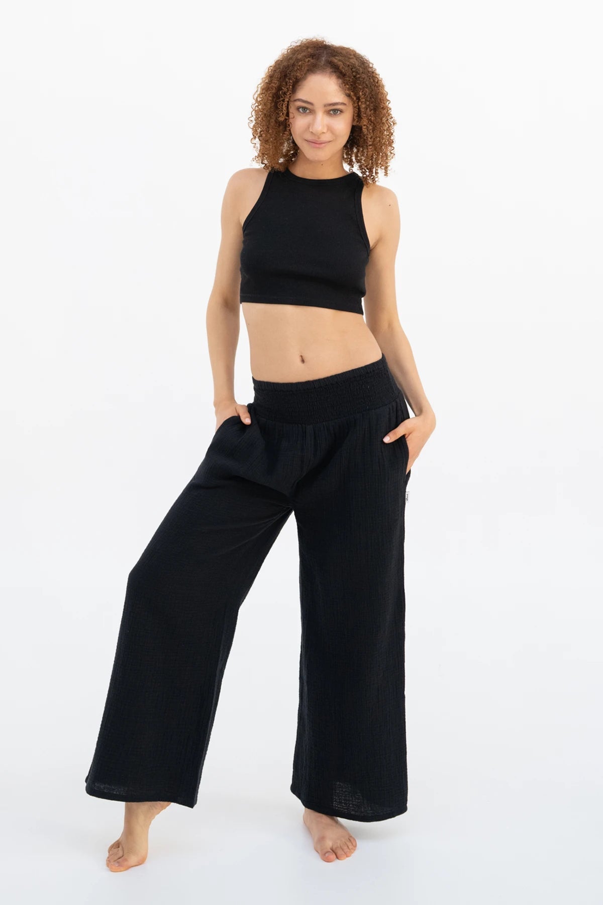 Pantalón Palazzo Ultra-Ligero