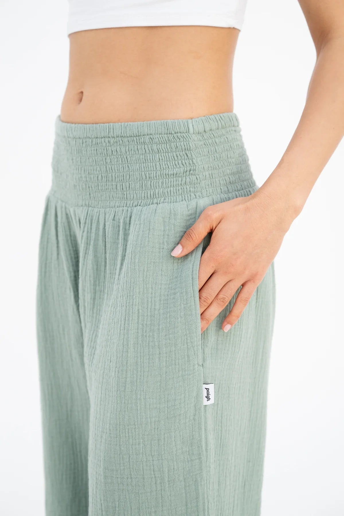 Pantalón Palazzo Eco-Suave