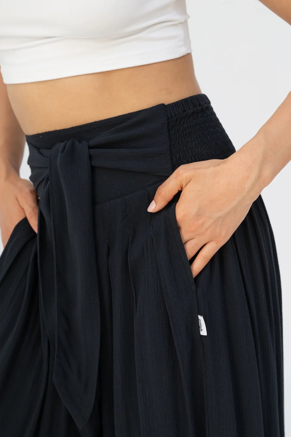 Pantalón Palazzo Tacto-Frío