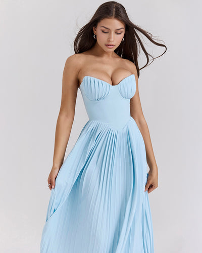 Vestido Maxi Esculpe-Cintura