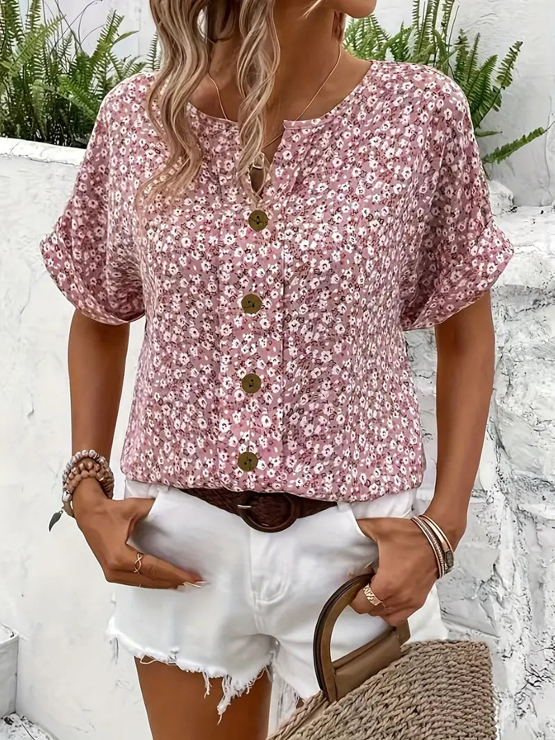 Blusa Floral Ligera