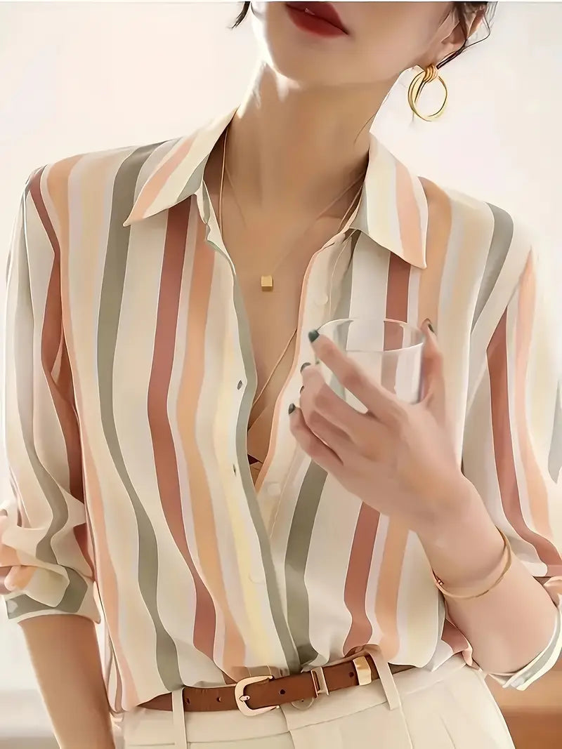 Vestido Rayas Tacto-Suave