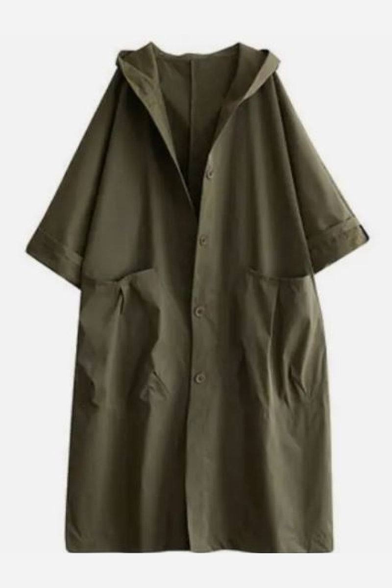 Gabardina Impermeable Oversize