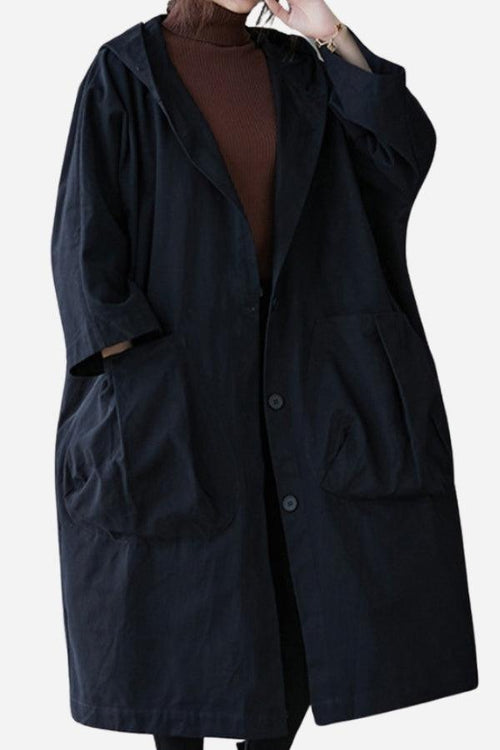 Gabardina Impermeable Oversize