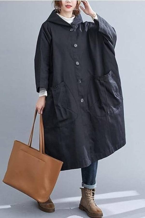 Gabardina Impermeable Oversize