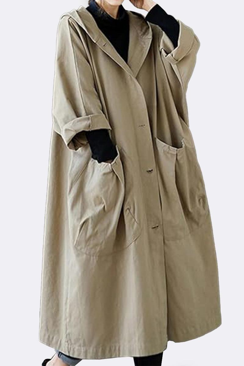 Gabardina Impermeable Oversize