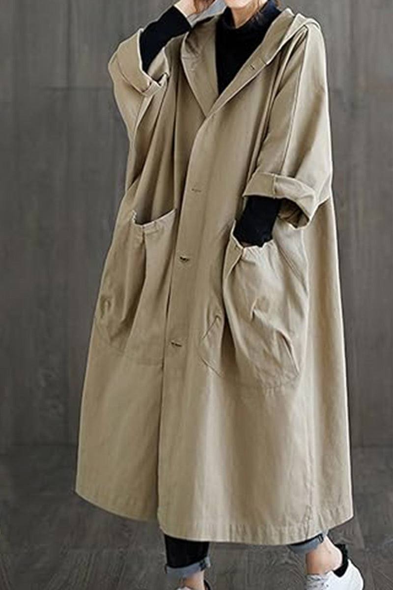 Gabardina Impermeable Oversize