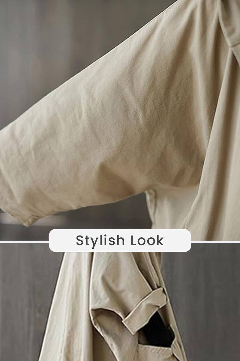 Gabardina Impermeable Oversize