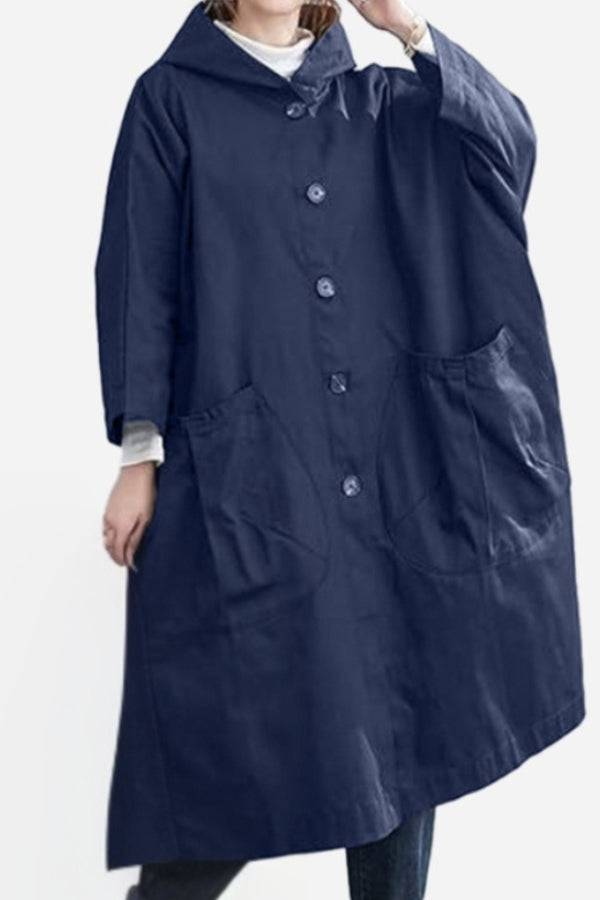 Gabardina Impermeable Oversize
