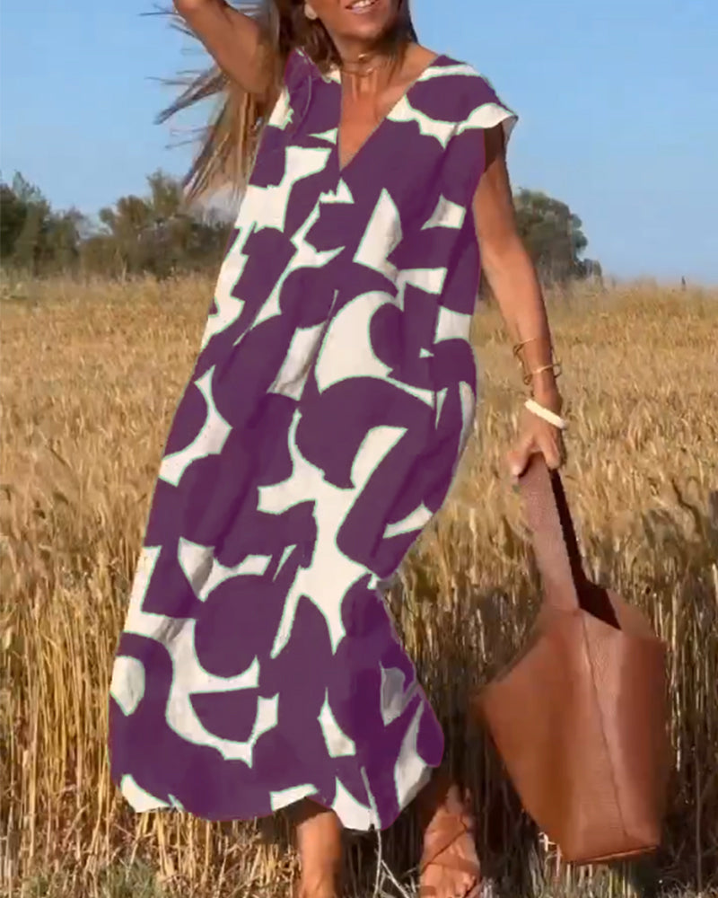 Elegancia-V Maxivestido