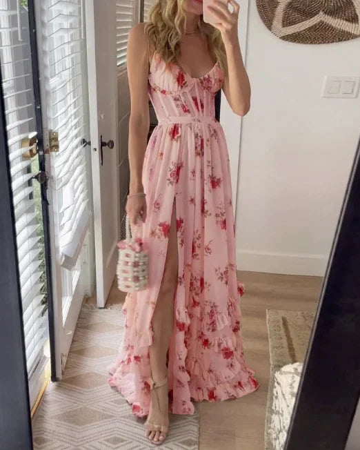 Vestido Floral-Clásico