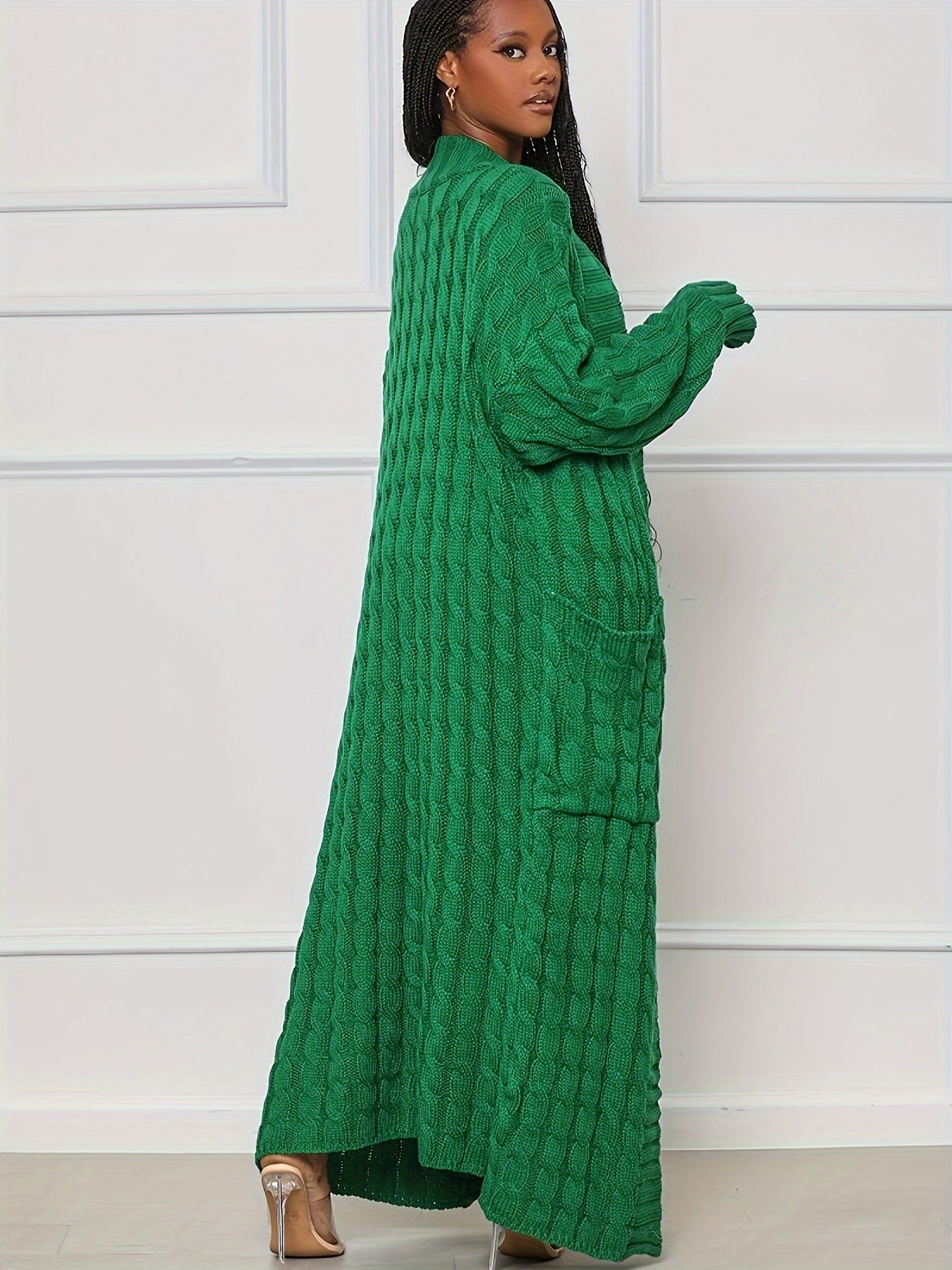 Cardigan Comprido de Punto
