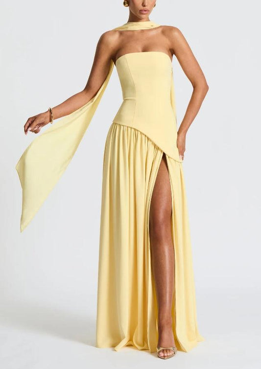 Vestido Maxi Elegante-Tallado