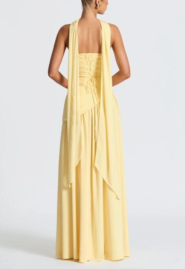 Vestido Maxi Elegante-Tallado