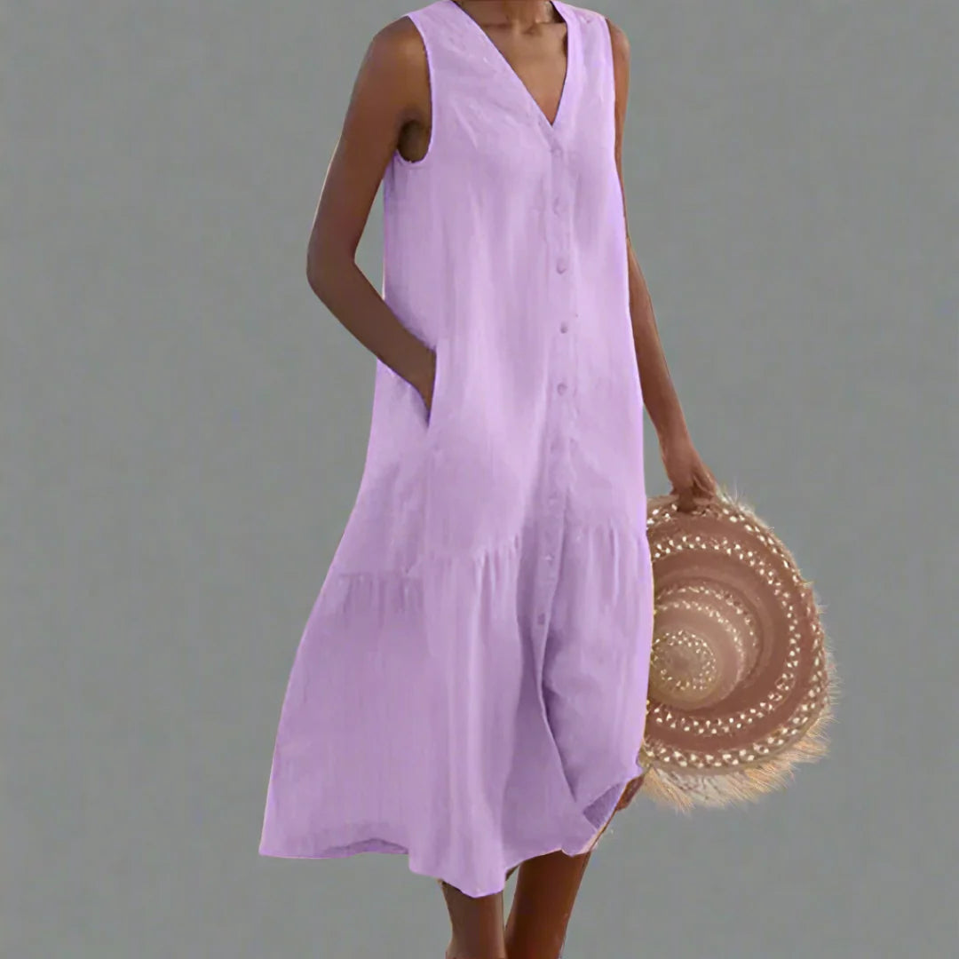 Vestido Camisero Ultra-Fresco
