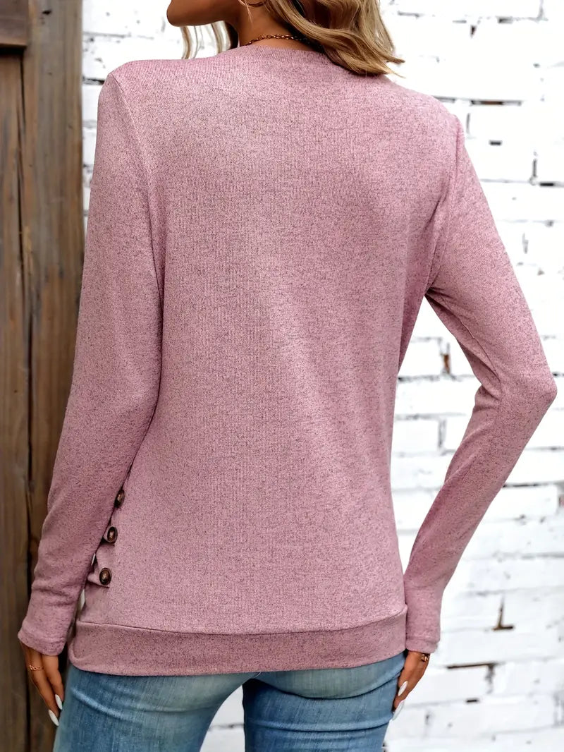 Blusa Larga Ajuste-Favorecedor