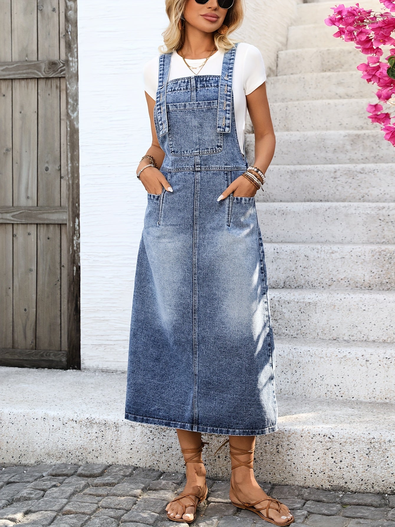 Vestido Midi Ajuste-Cómodo