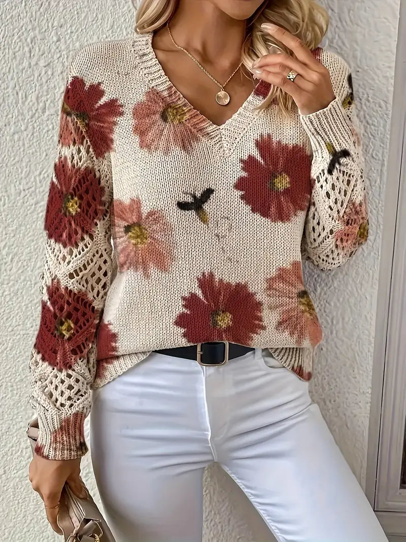 Jersey Floral Tacto-Suave