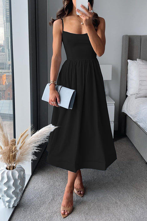 Vestido Midi Fresco-Elegante