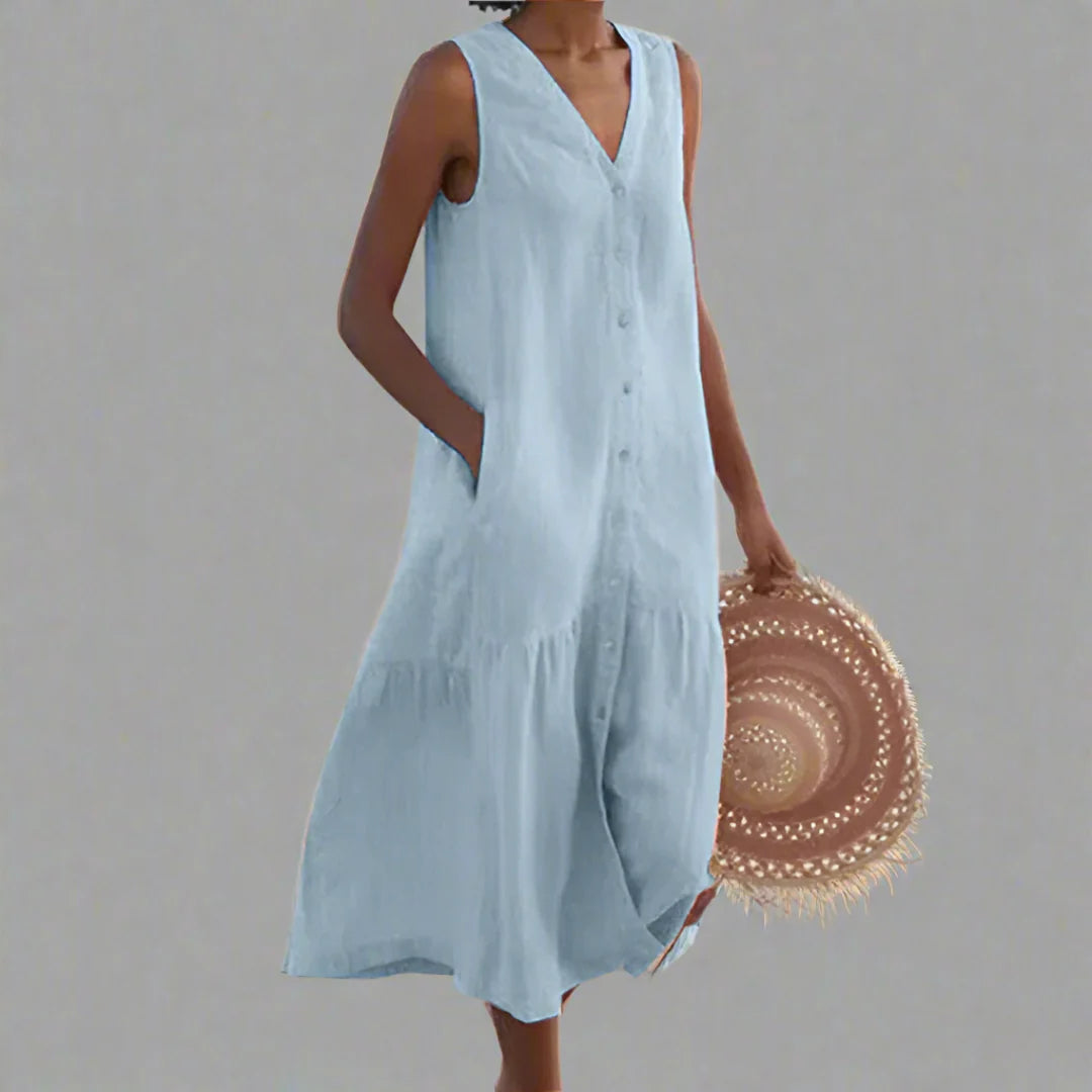 Vestido Camisero Ultra-Fresco