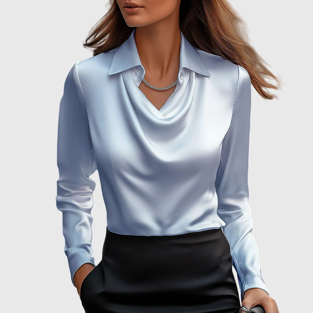 Blusa Brillo-Satinado