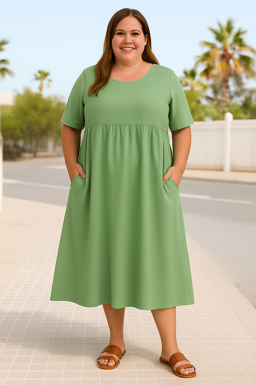 Vestido Cómodo de Bolsillos