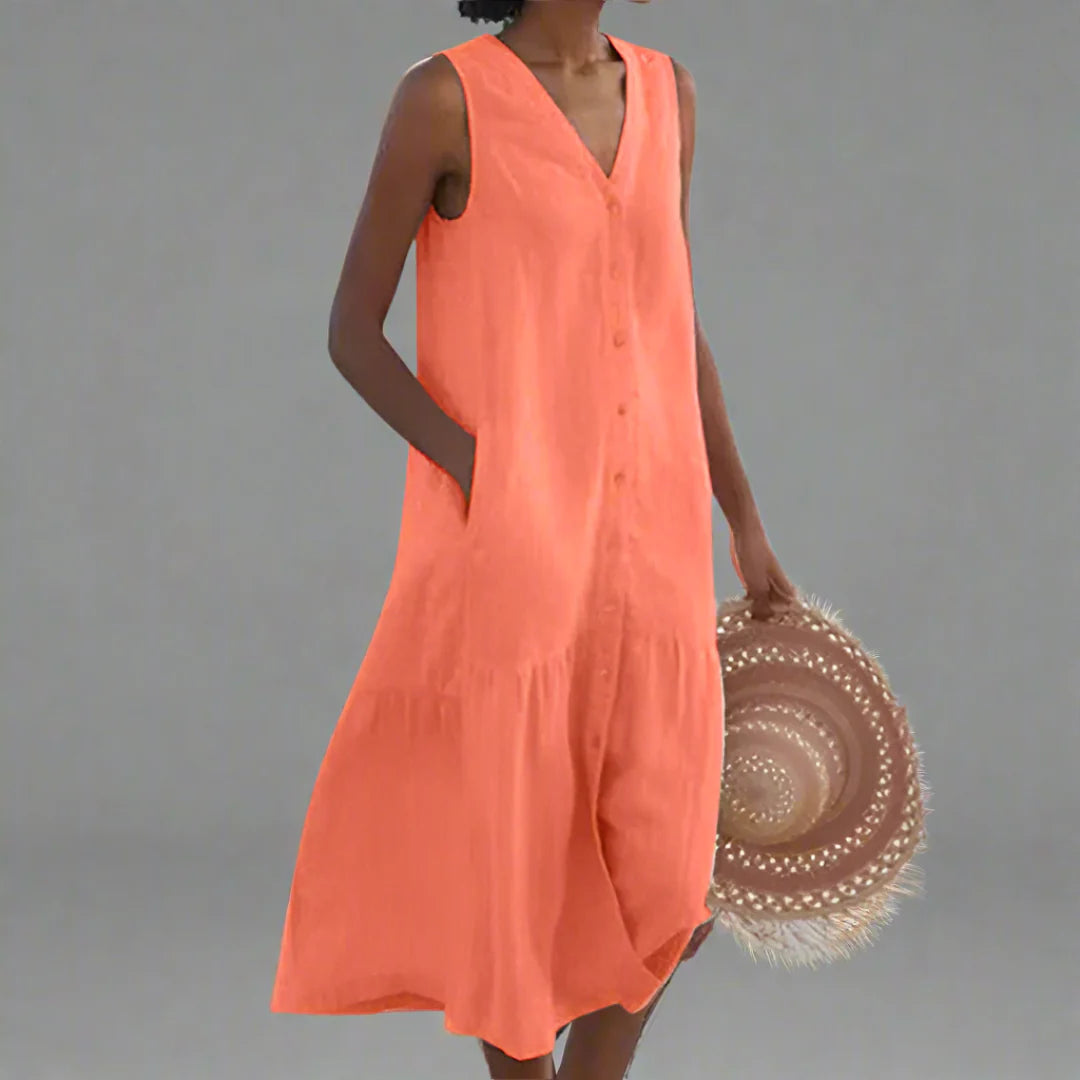 Vestido Camisero Ultra-Fresco
