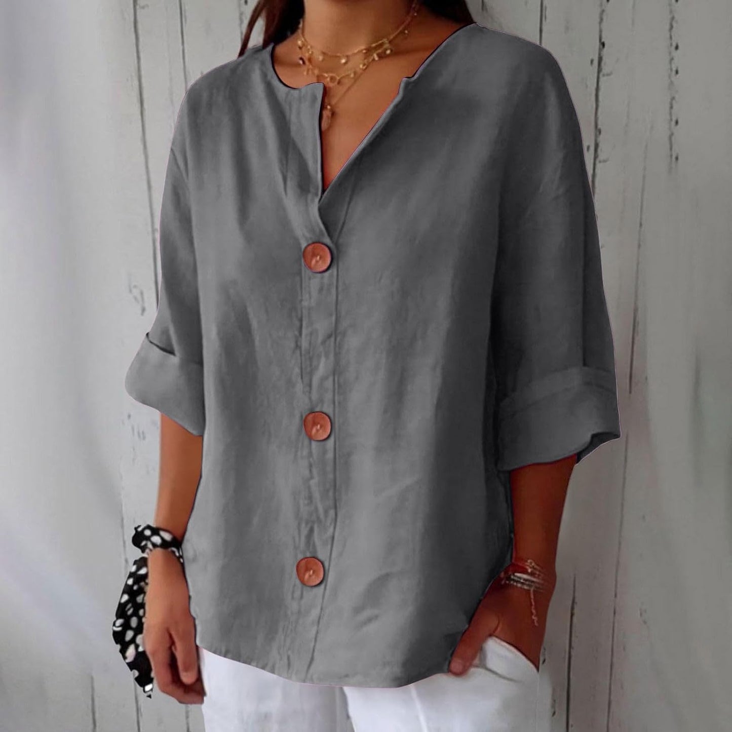 Blusa Lino Fresca