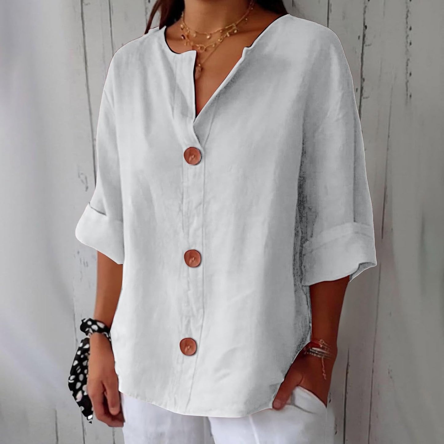 Blusa Lino Fresca