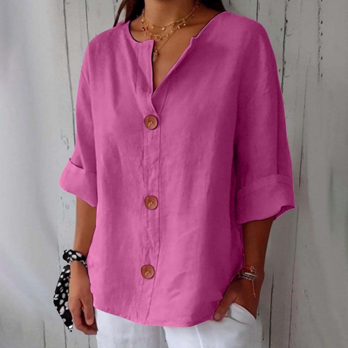 Blusa Lino Fresca