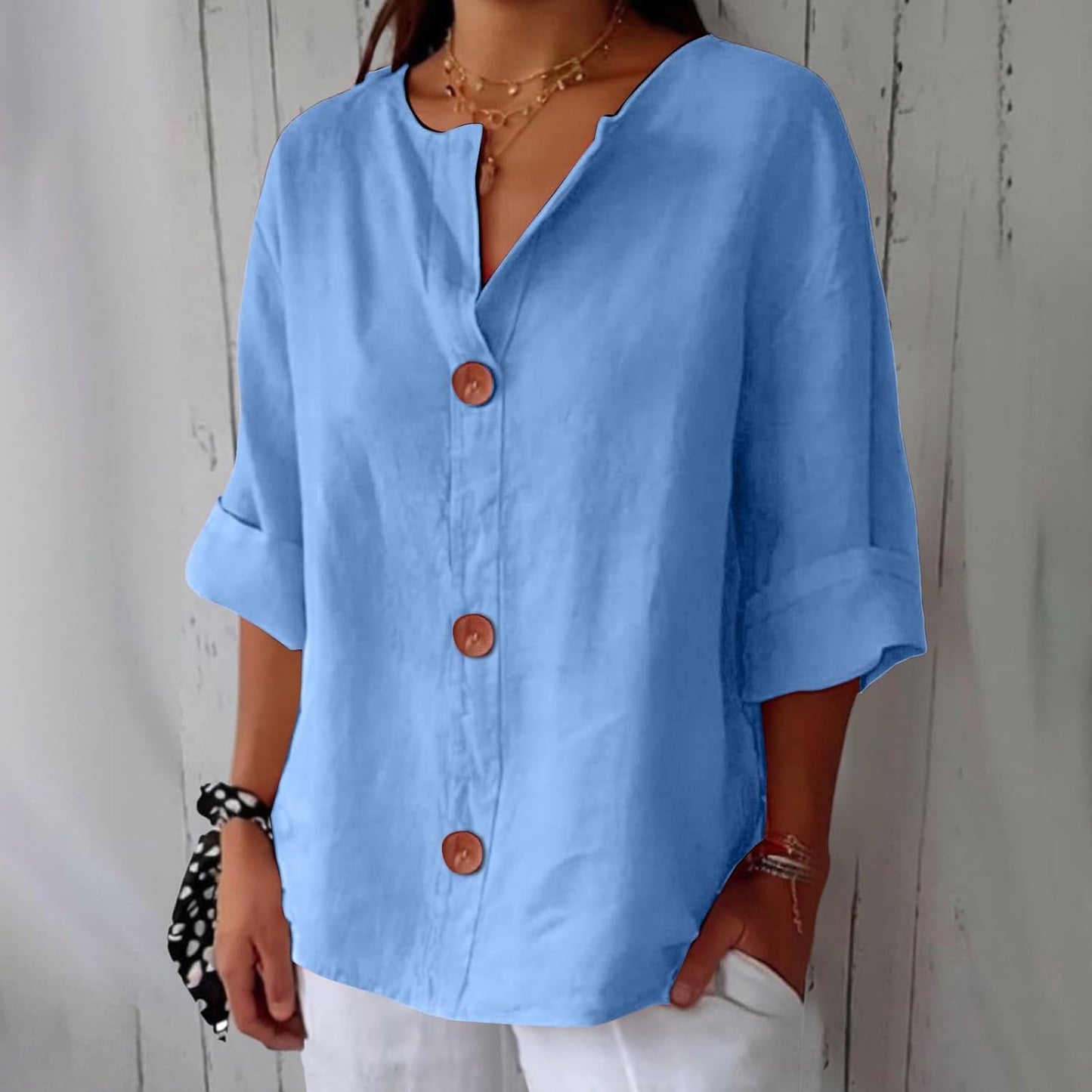 Blusa Lino Fresca