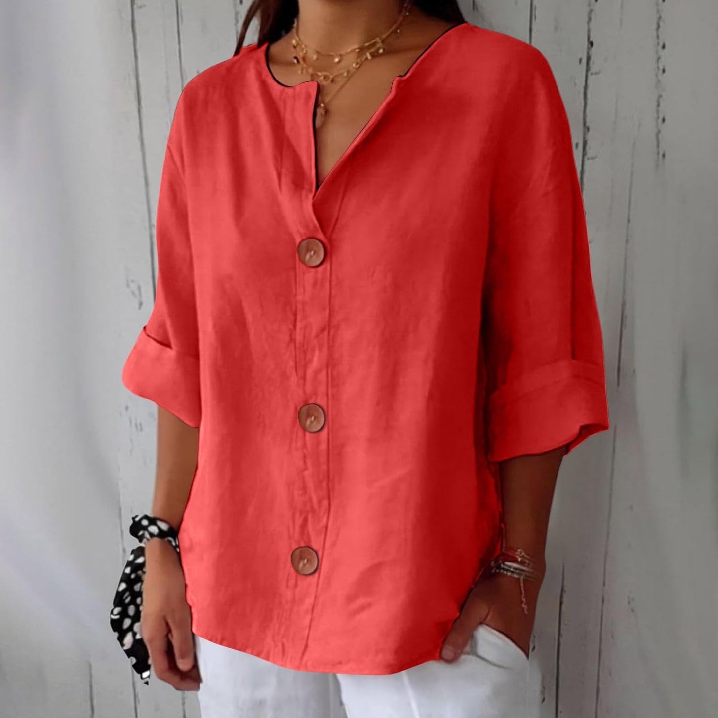 Blusa Lino Fresca