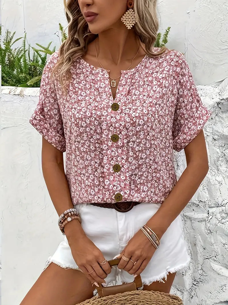 Blusa Floral Verano Chic
