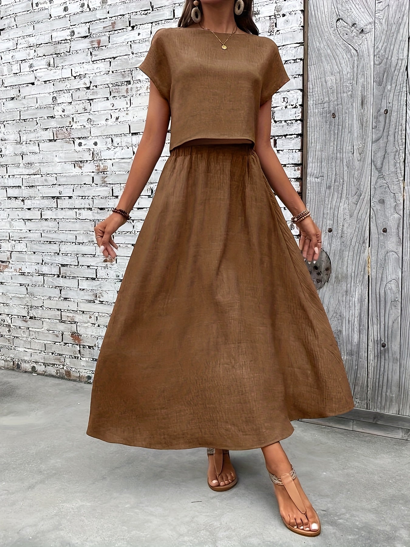 Conjunto Blusa Silueta-Favorecedora