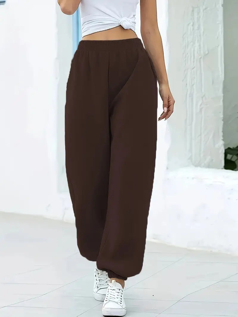 Pantalón Tiro Alto Antiarrugas